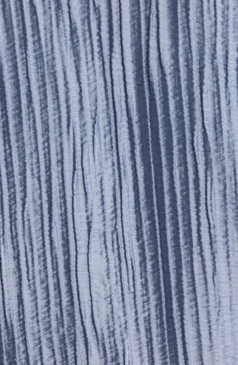 Eileen Fisher High Collar Tie Waist Jacket, Alternate, color, Flint