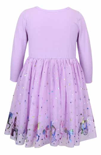 Kids' Princess Long Sleeve Tutu Dress