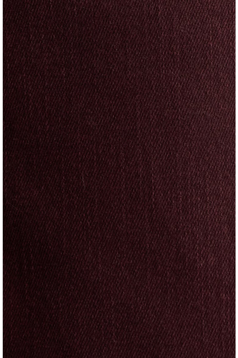 Sam High Waist Wide Leg Jeans, Alternate, color, WASHED OXBLOOD
