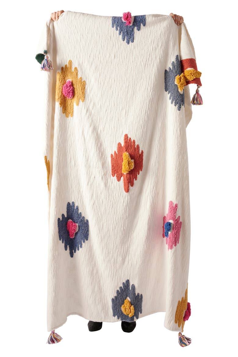 Dal Tufted Throw Blanket, Alternate, color, ASSORT