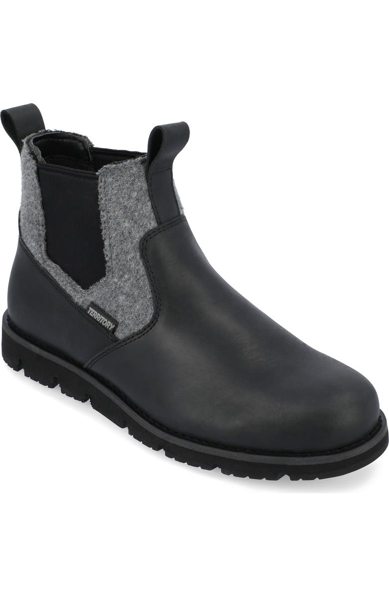 TERRITORY BOOTS Canyonlands Water Resistant Chelsea Boot, Main, color,