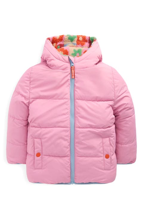 Kids' Reversible Fleece Hooded Jacket (Toddler, Little Kid & Big Kid)