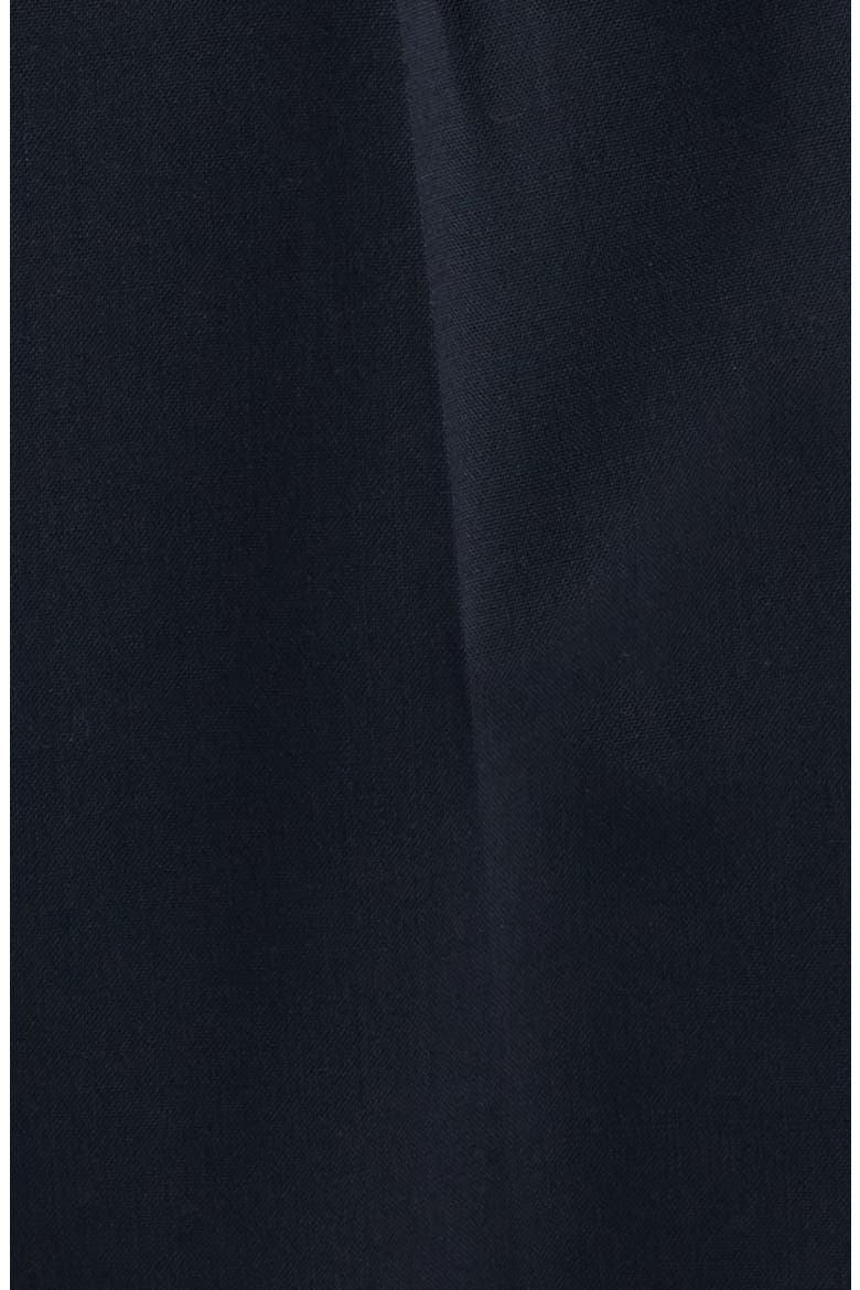 Pleated Wool Wide Leg Pants, Alternate, color, DARK NAVY