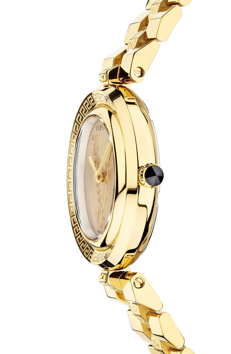 Versace Virtus Infinity Bracelet Watch, 34mm, Alternate, color,