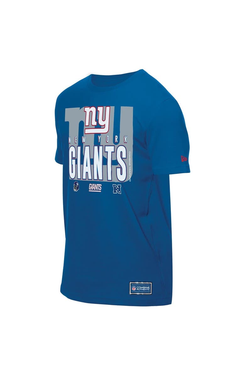 New Era Men's New Era Royal New York Giants 2025 NFL Training Camp T-Shirt, Alternate, color, Royal