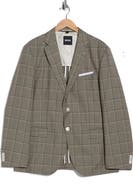 BOSS Hutson Slim Fit Plaid Sport Coat