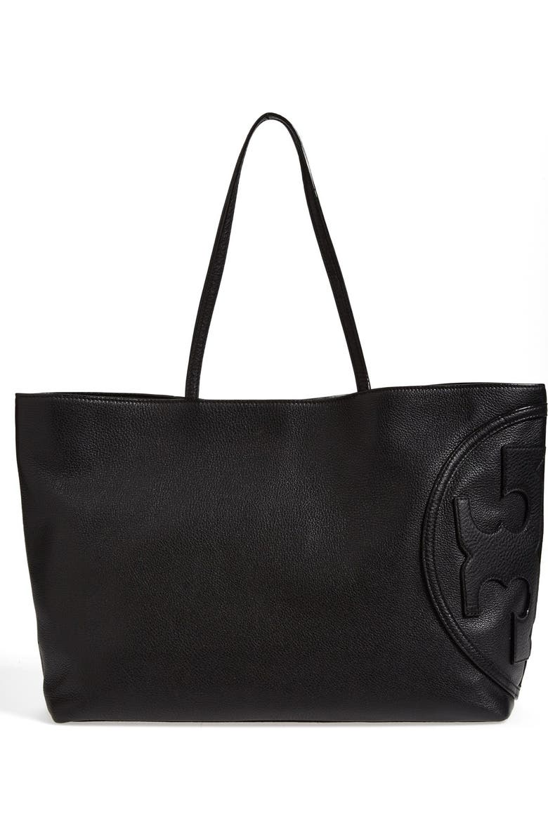 Tory Burch 'All T' Leather Tote, Alternate, color,
