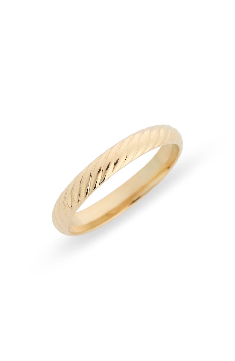 Bony Levy BLG 14K Gold Twisted Stacking Ring, Main, color, 