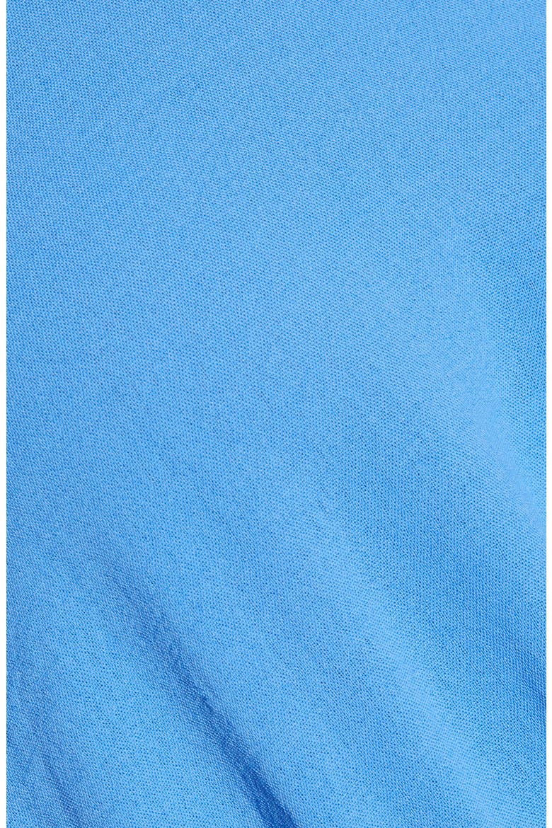 Gibson x Hot Summer Nights Almost Ready Tie Waist Wrap Top (Nordstrom Exclusive), Alternate, color, CORN FLOWER