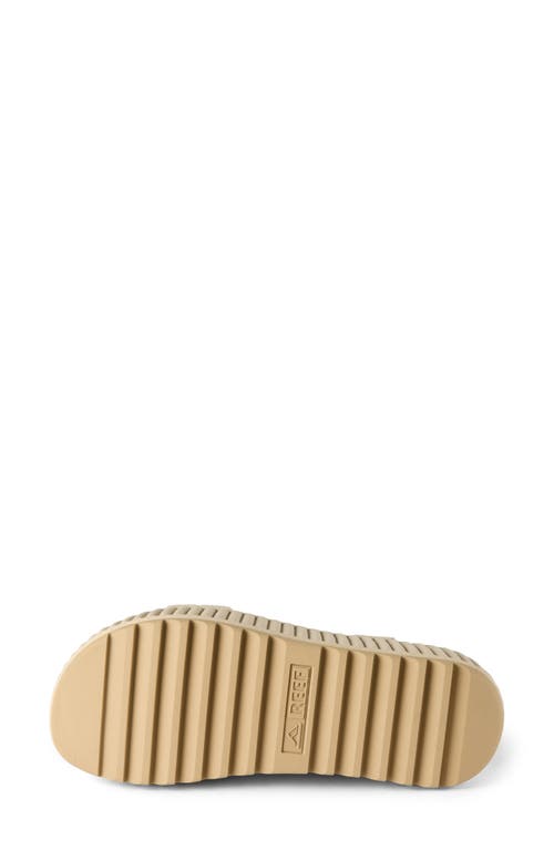 Reef Vista Platform Ankle Strap Sandal In White