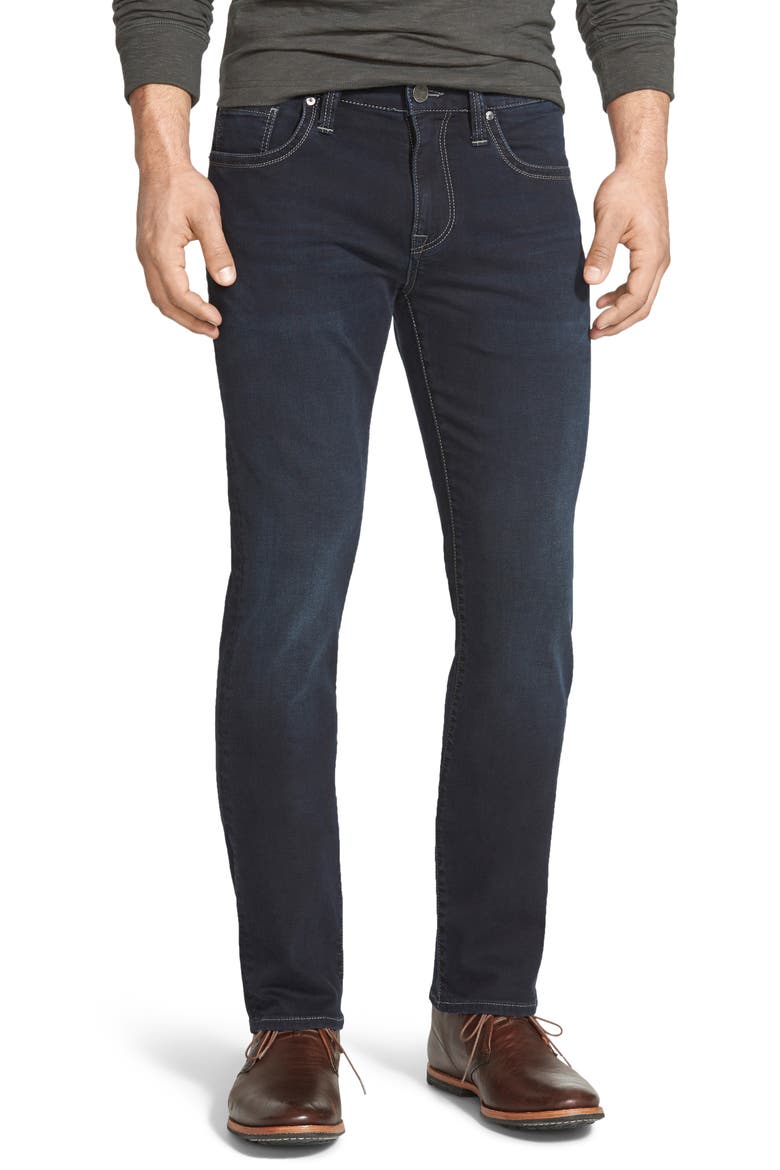 Courage Straight Leg Jeans, Main, color, MIDNIGHT AUSTIN