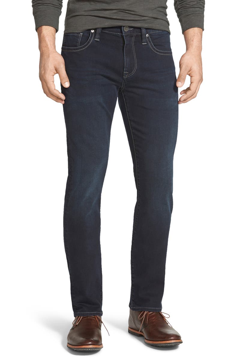 34 Heritage Courage Straight Leg Jeans, Main, color, 