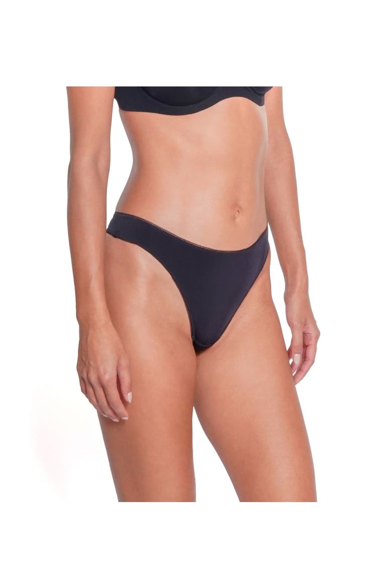 Coton Bio Bikini, Alternate, color, Black