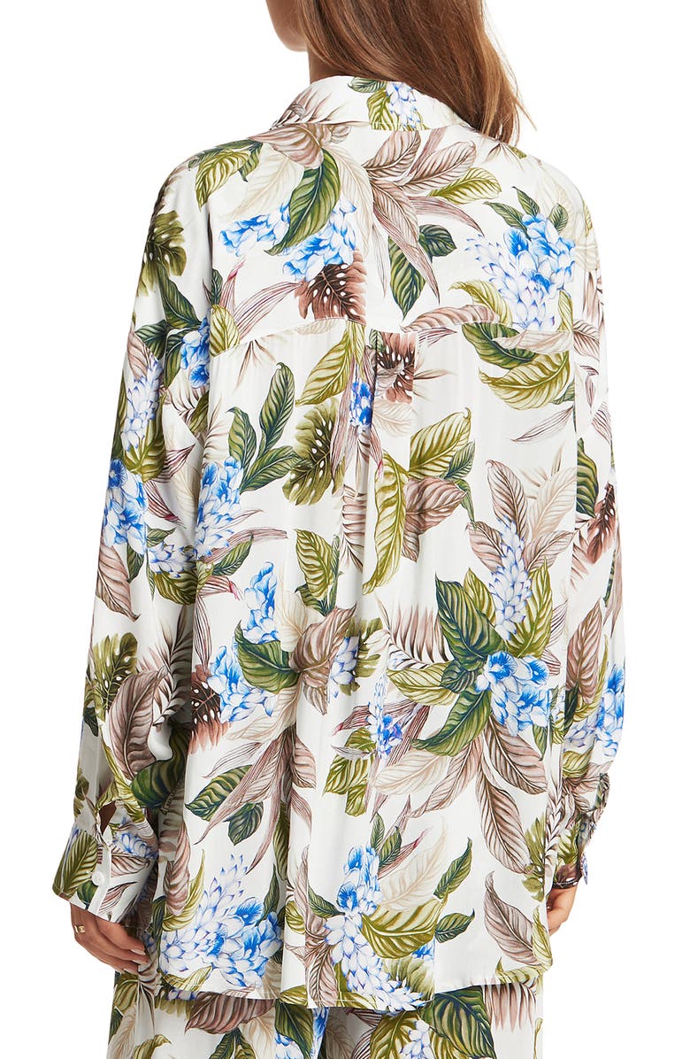 Sea Level Beach Cover-Up Shirt, Alternate, color,