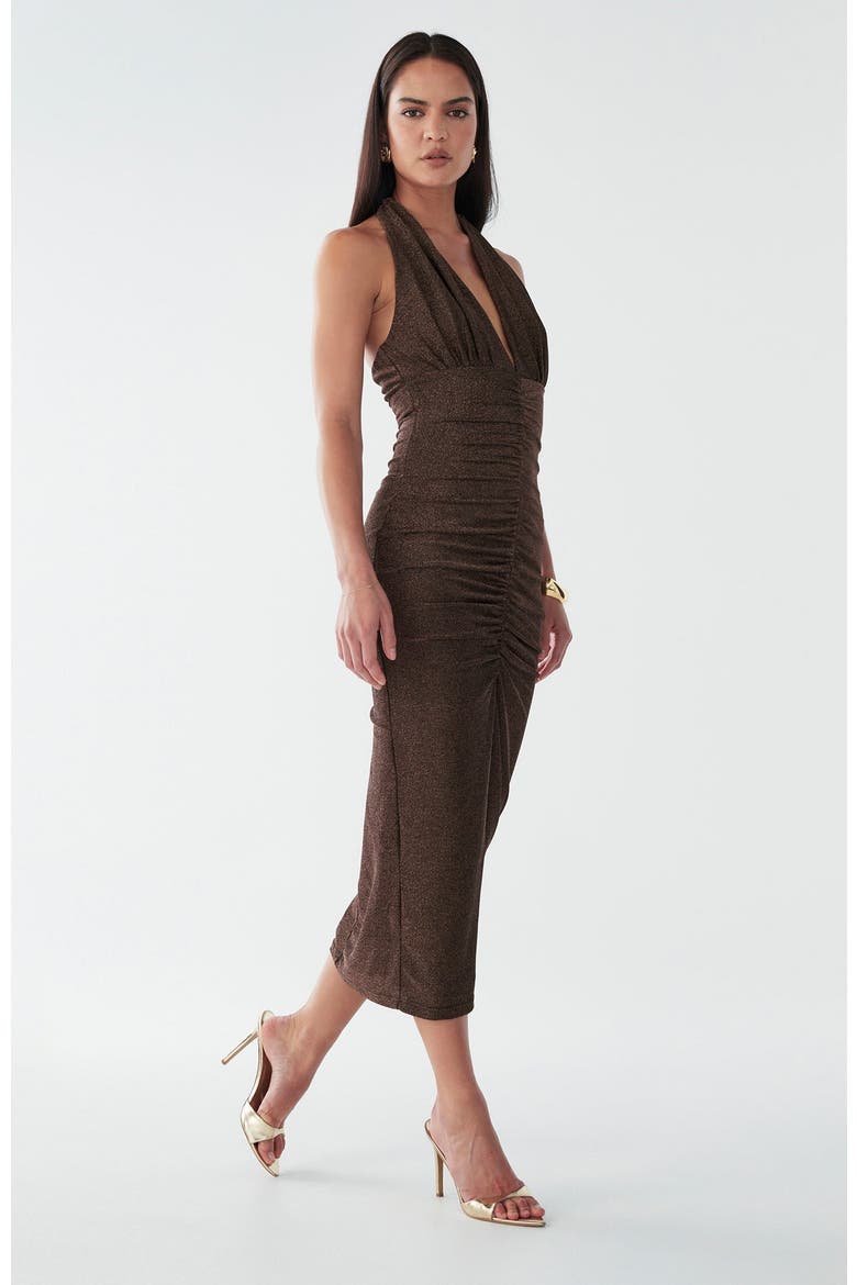 Lizette Dress, Alternate, color, Rose Gold