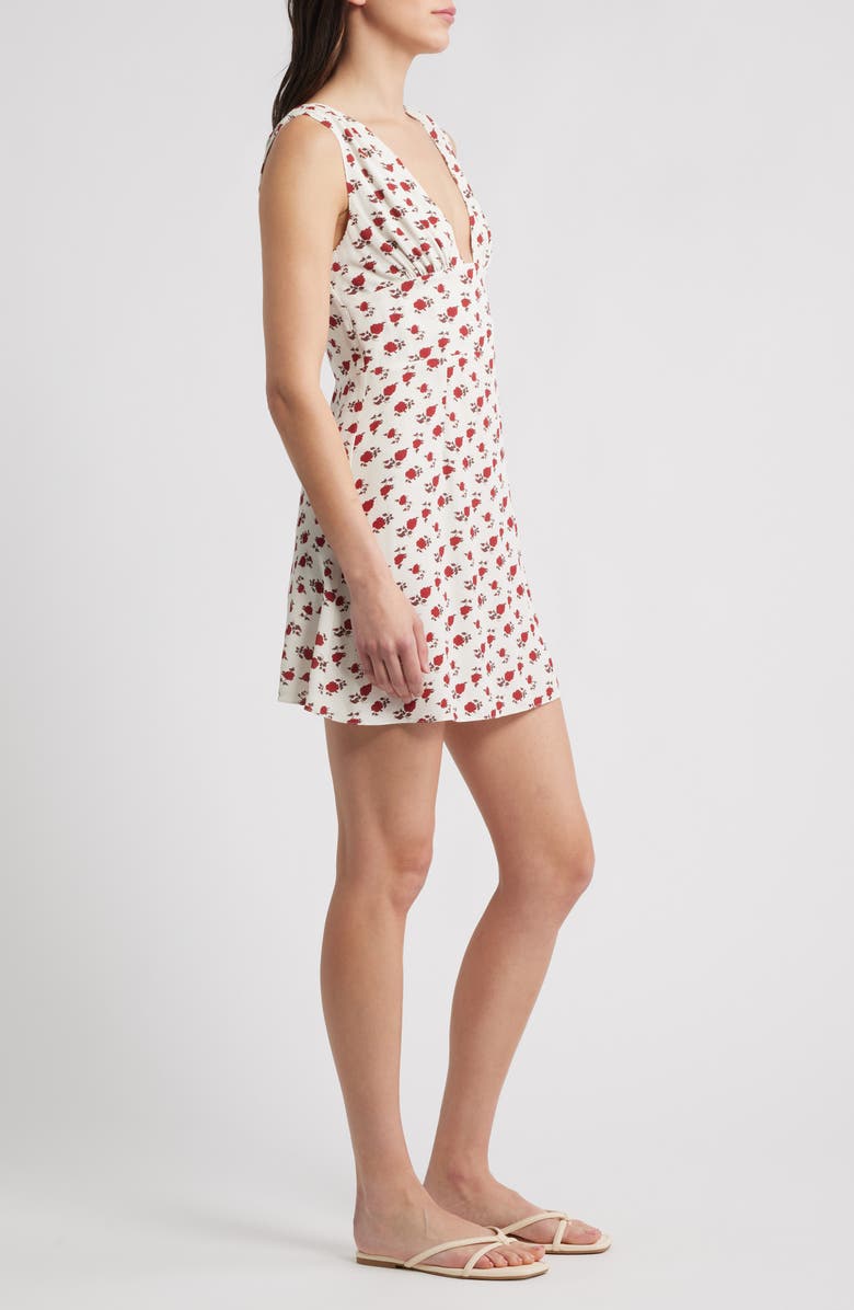 Mela Floral Crepe Minidress
