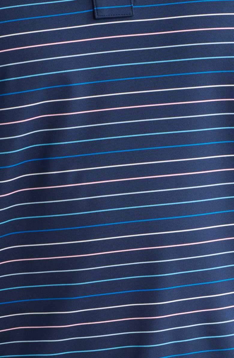G/FORE Stripe Performance Golf Polo, Alternate, color, Twilight / Baja