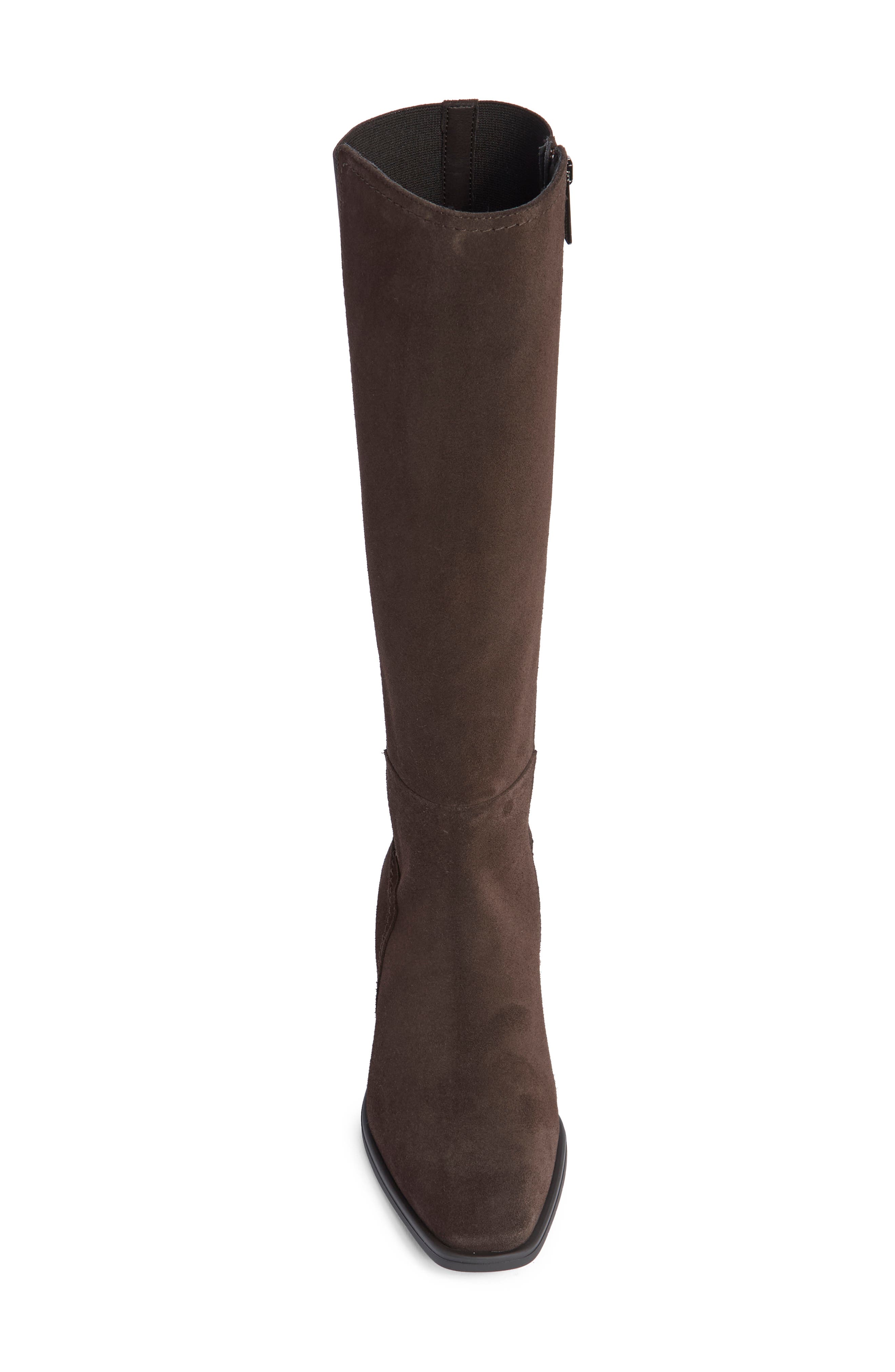 Rhegan Weatherproof Knee High Boot, Alternate, color, ESPRESSO SUEDE