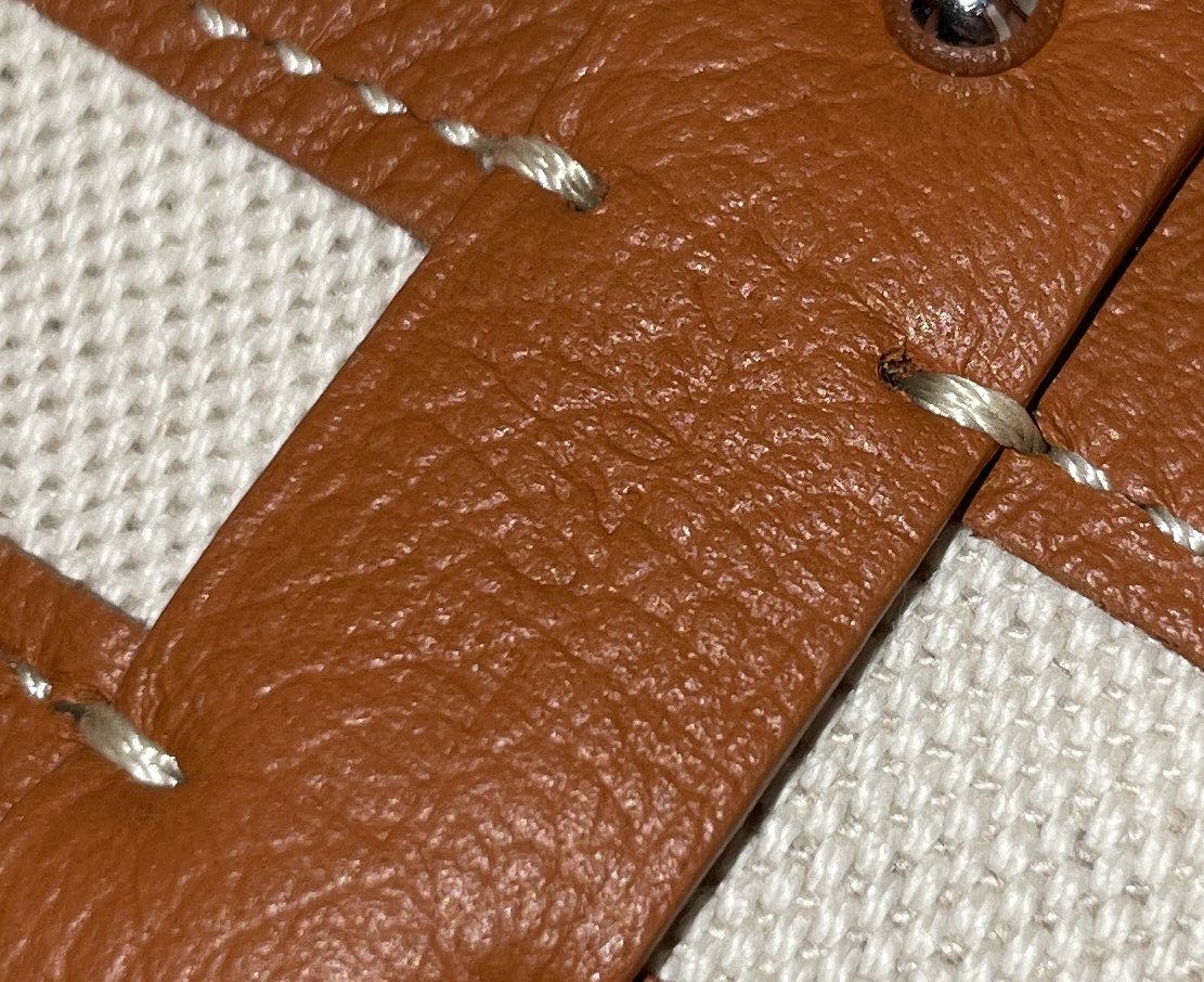 Pre-Owned Goyard Petit Flot Bucket Bag Coated Canvas Mini, Alternate, color, Brown