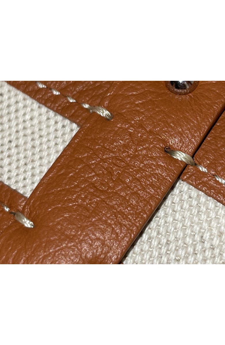 Pre-Owned Goyard Petit Flot Bucket Bag Coated Canvas Mini, Alternate, color, Brown