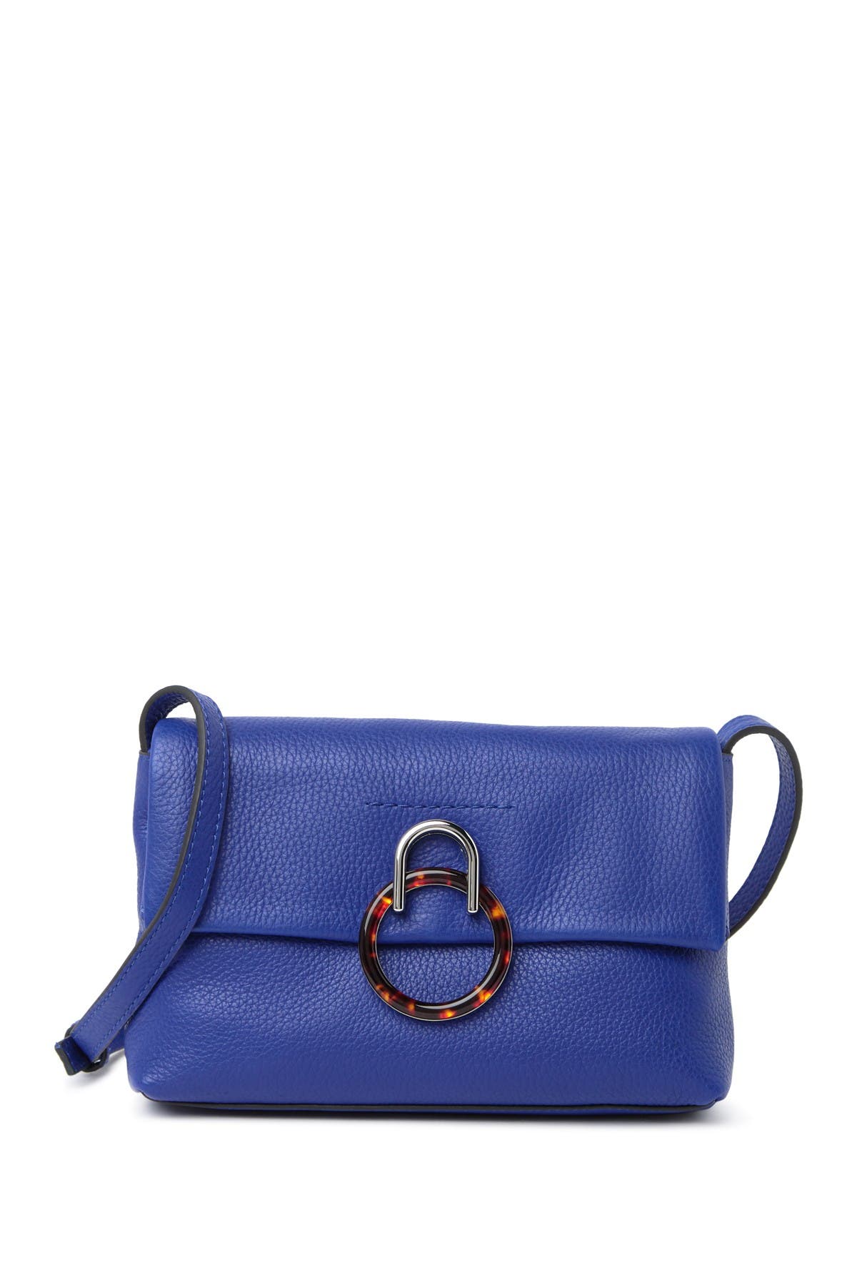 Vince Camuto Plum Leather Crossbody Bag, Main, color, 