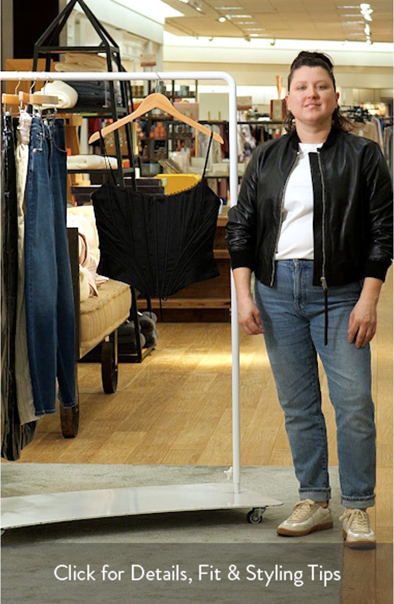 Cadie Satin Corset Top, sales video thumbnail