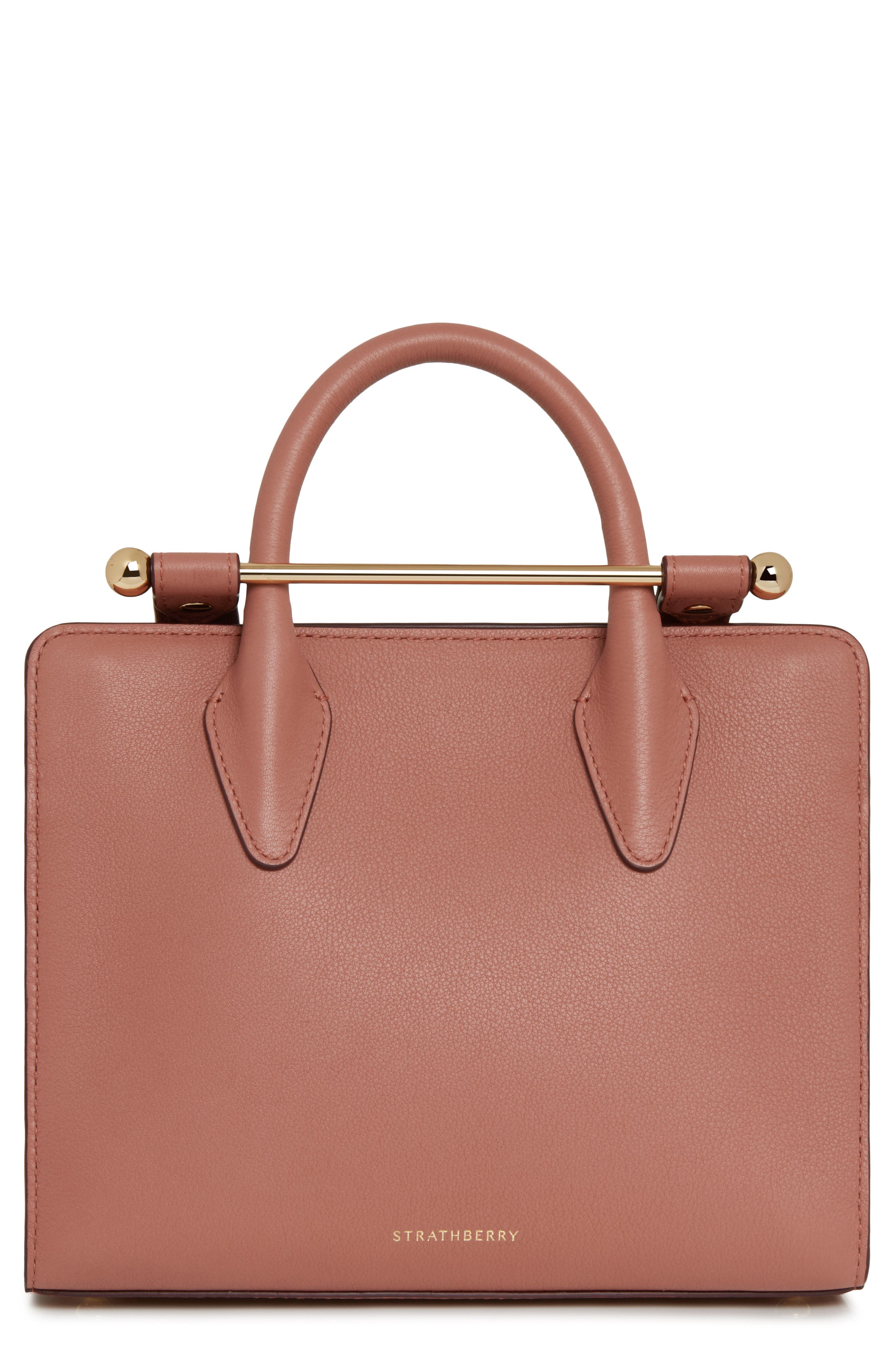 Strathberry Nano Leather Tote, Main, color, 