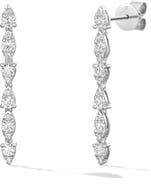 HEARTS ON FIRE Aerial Diamond Dewdrop Linear Earrings