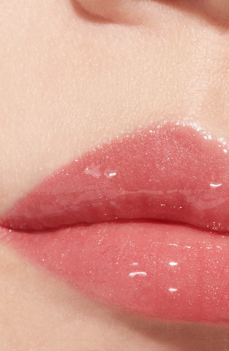 CHANEL ROUGE COCO HYDRA GLOSS Hydrating and Smoothing High-Shine Lipgloss, Alternate, color, 445 Bijou
