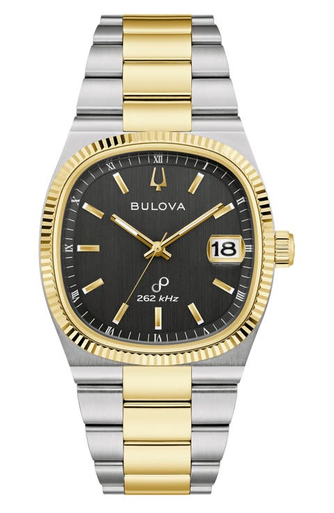 Super Seville Two-Tone Bracelet Watch, 37.5mm