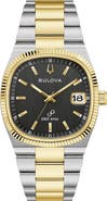 BULOVA Super Seville Two-Tone Bracelet Watch, 37.5mm