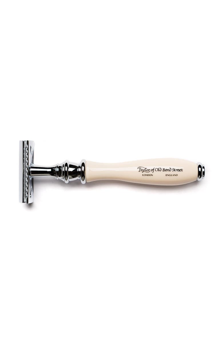 Taylor of Old Bond Street Victorian Safety Razor, Main, color, Ivory