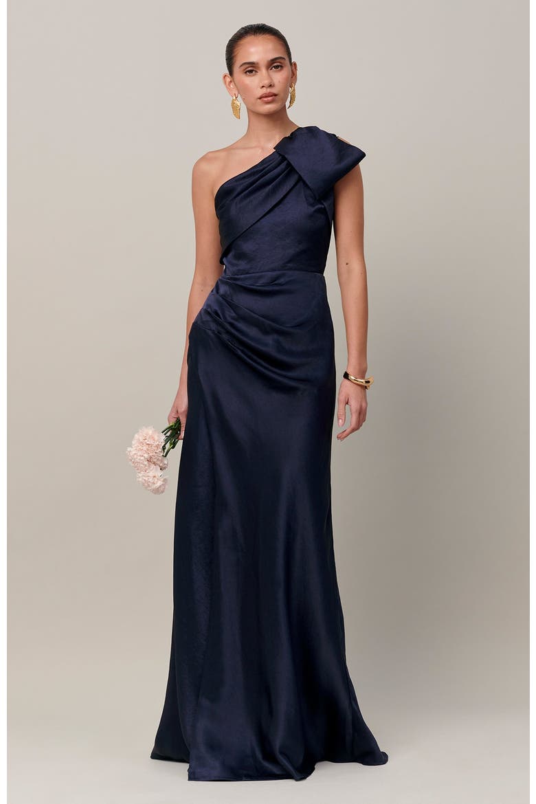 Hailey Maxi Dress, Alternate, color, Navy Blue