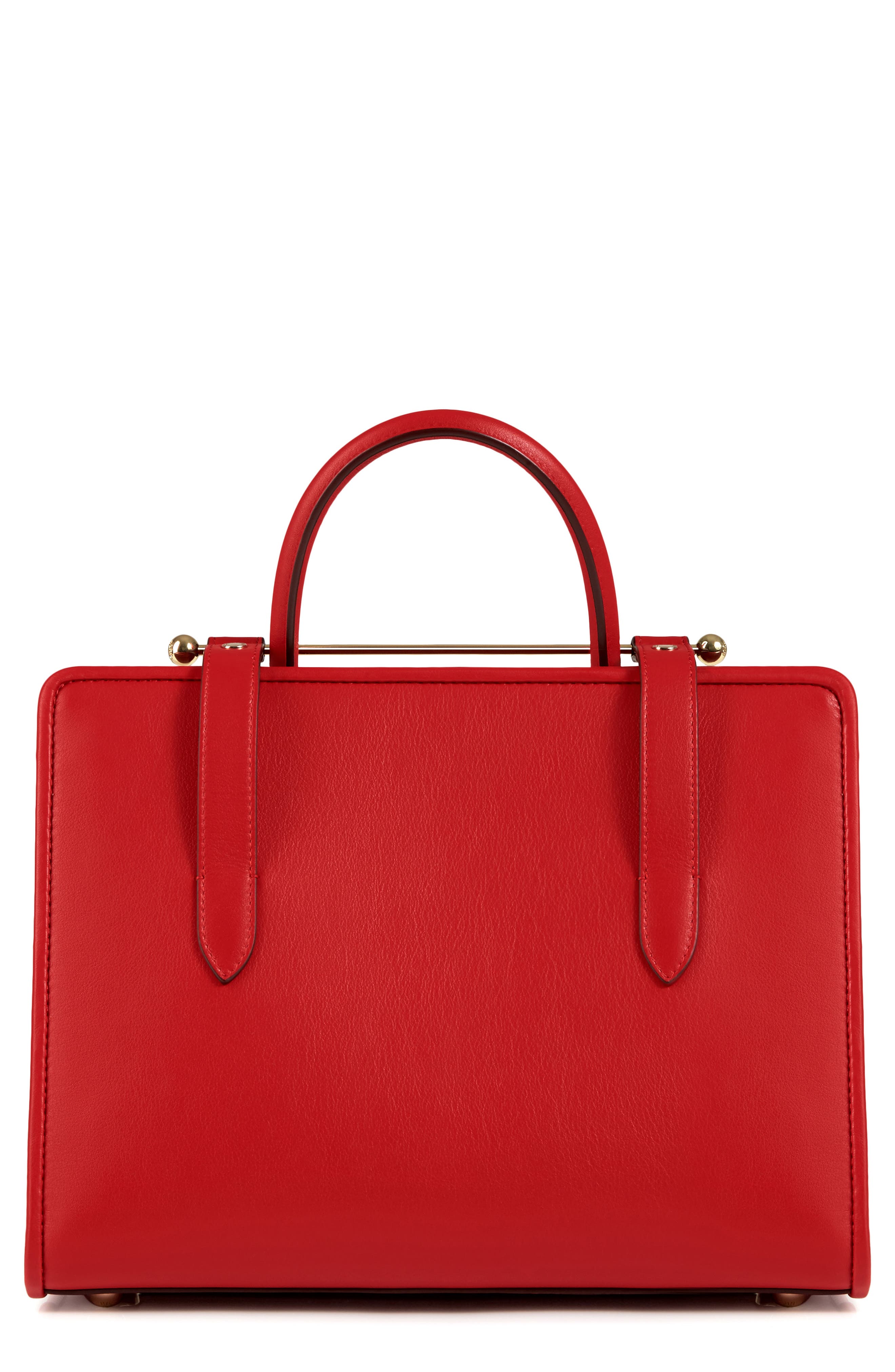 Strathberry Midi Leather Tote, Alternate, color, 