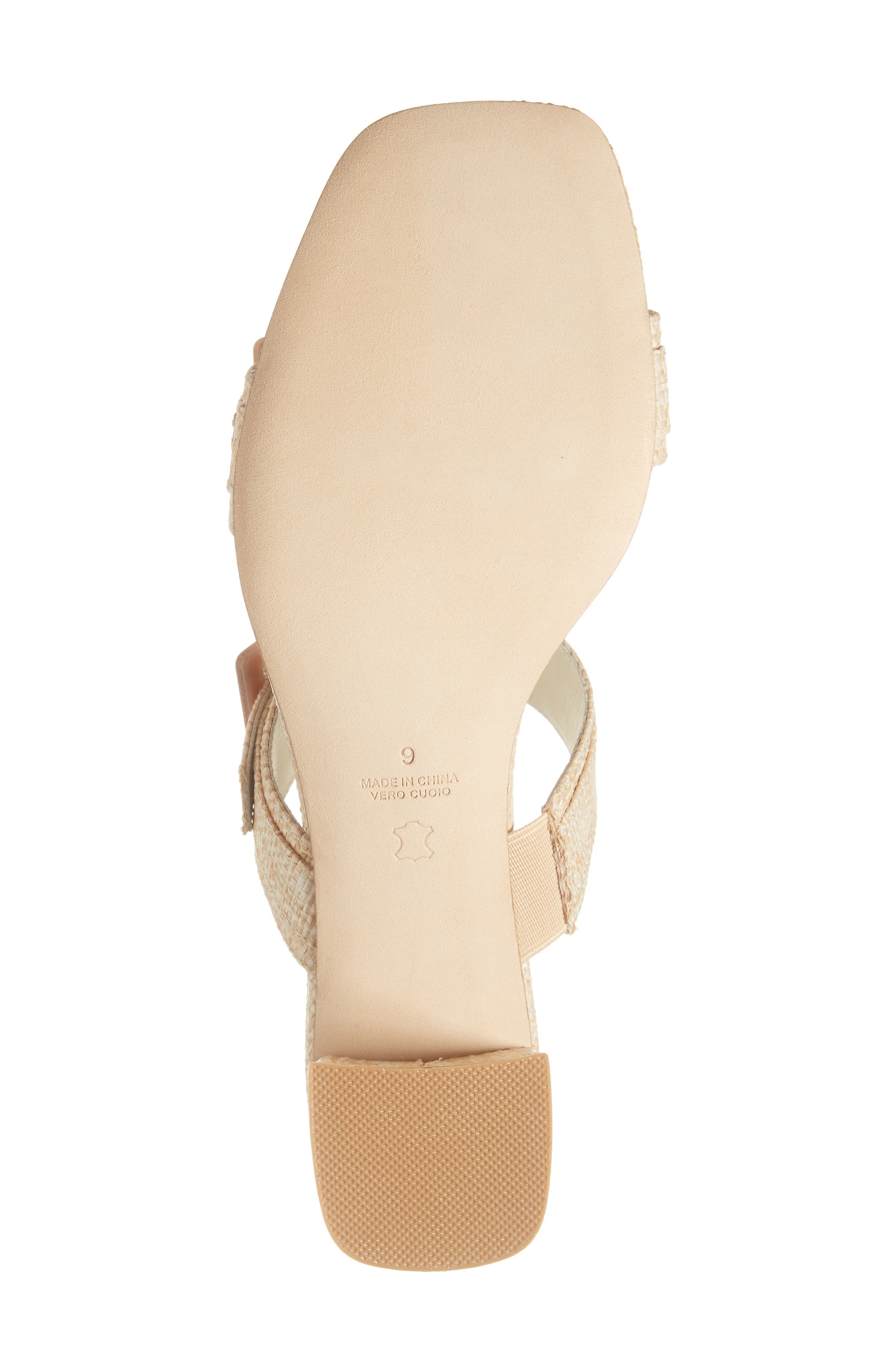 KOKO + PALENKI Resort Slide Sandal, Alternate, color, Natural Raffia