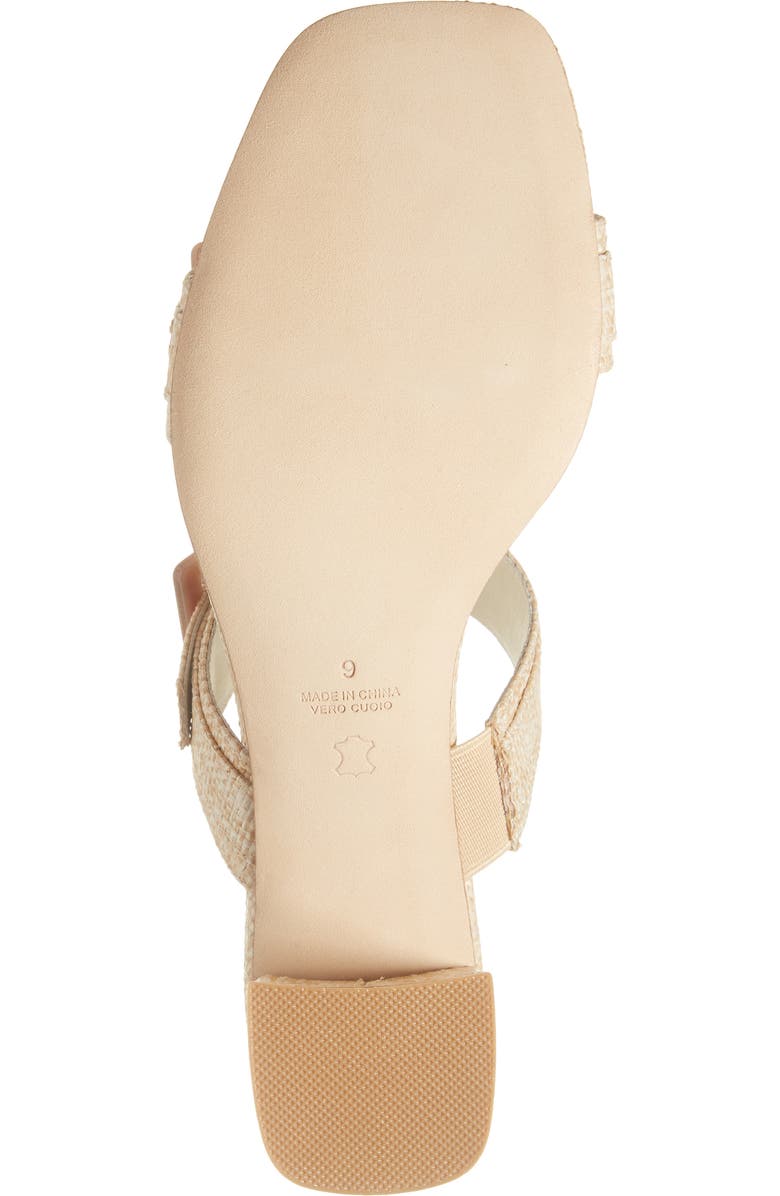 KOKO + PALENKI Resort Slide Sandal, Alternate, color, Natural Raffia
