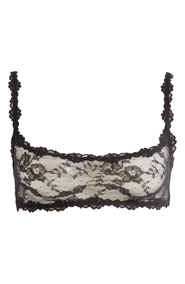 SKIMS Stretch Lace Skimpy Scoop Bralette, Alternate, color,