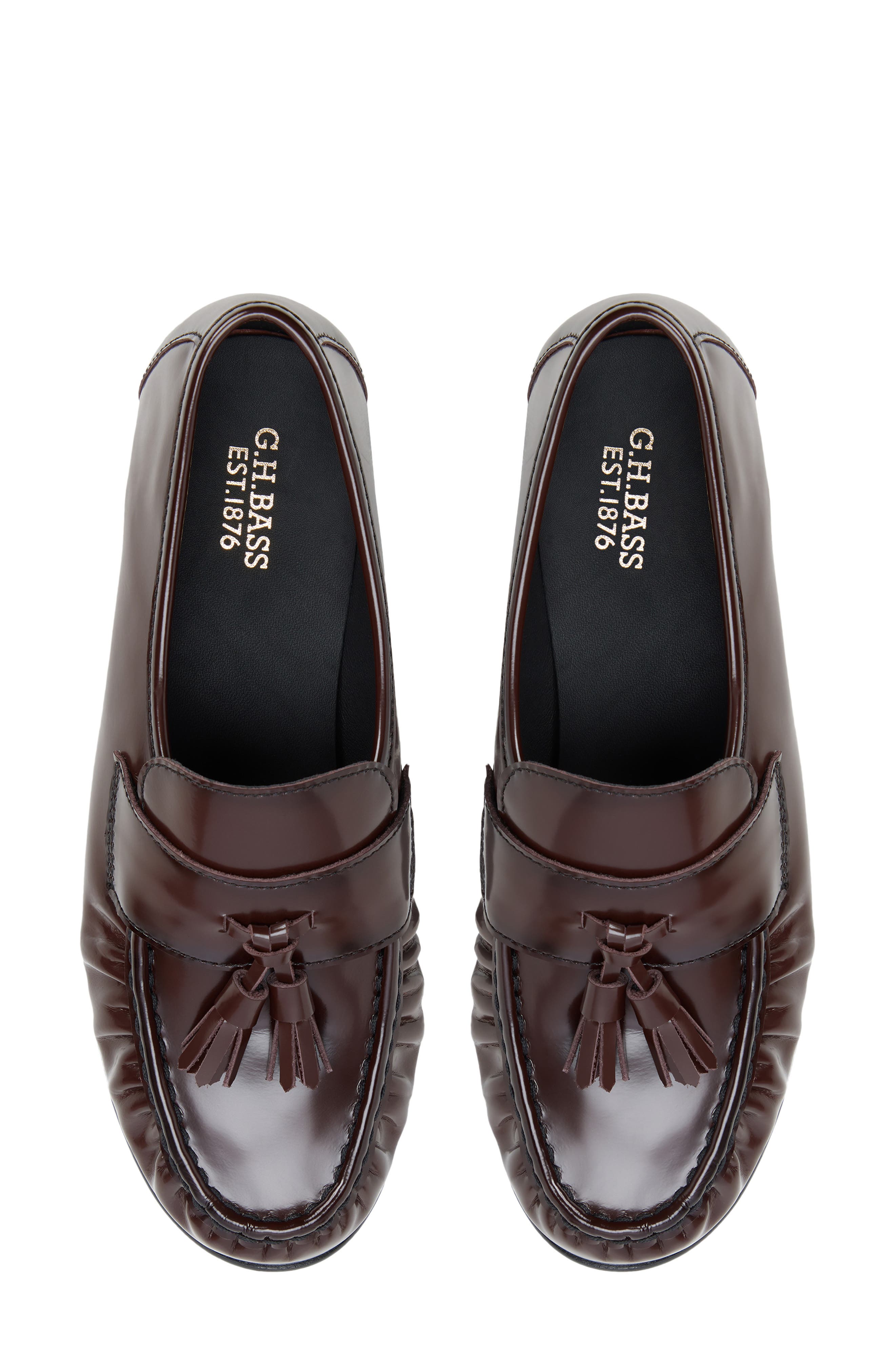 G.H.BASS Anita Leather Tassel Loafer (Women) | Nordstrom