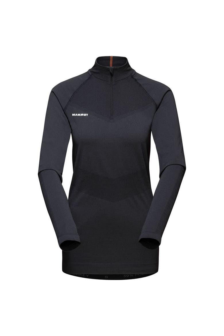 Trift Half-Zip Long-Sleeve Top - Women's, Alternate, color, Black