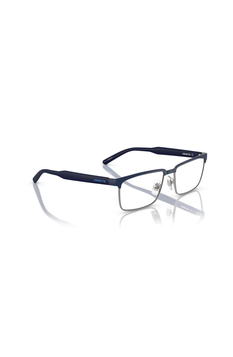 ARNETTE 54mm Rectangle optical glasses, Alternate, color, Blue