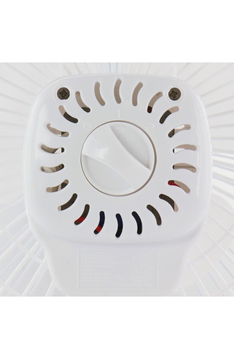 Holmes 6 Inch Clip/Table Personal Fan, Alternate, color, White