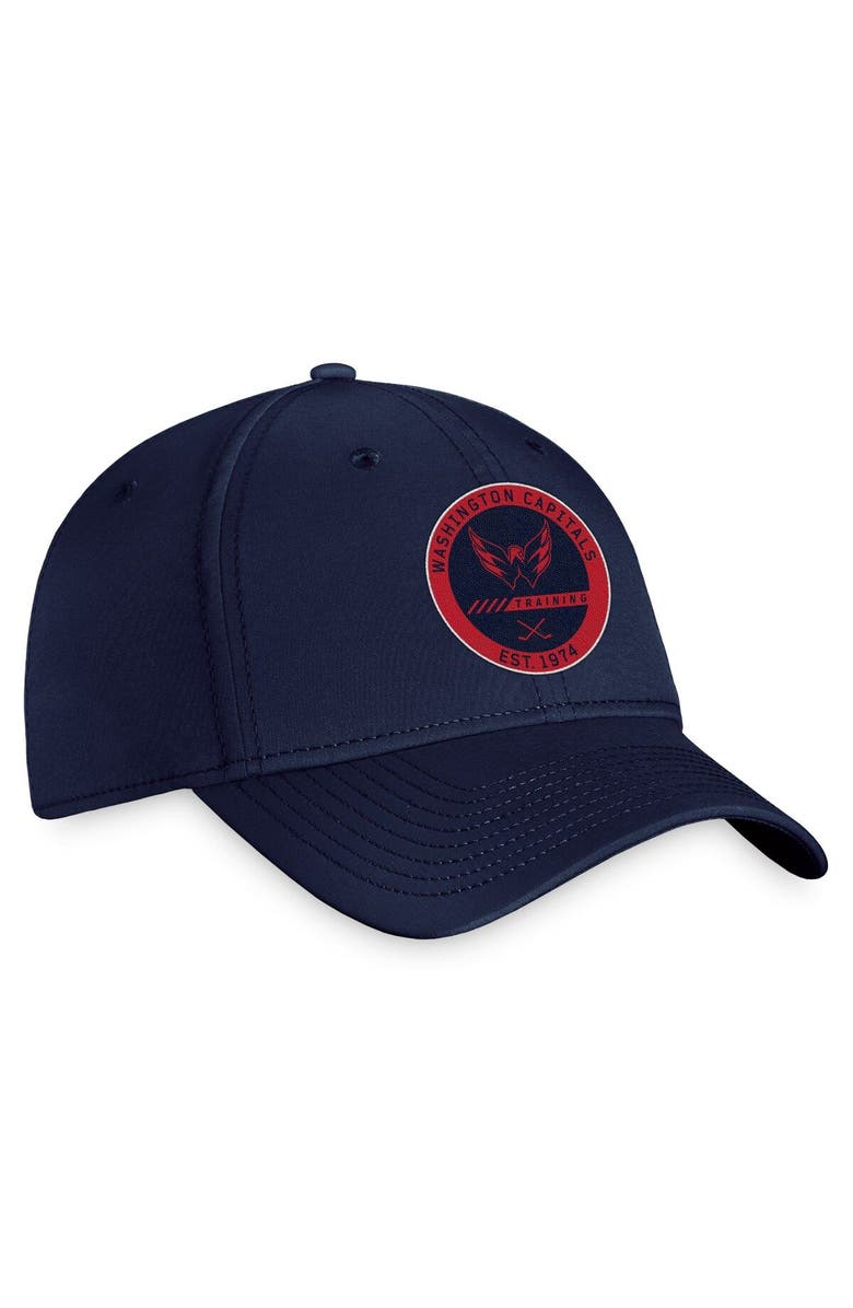 FANATICS Men's Fanatics Branded Navy Washington Capitals 2022 Authentic Pro Training Camp Flex Hat, Alternate, color, Navy