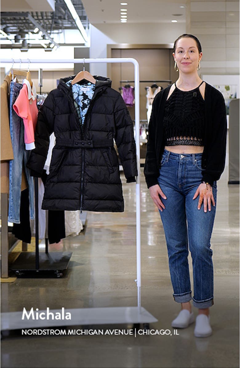 Kids' Tia Jr. Quilted Hooded Coat, sales video thumbnail