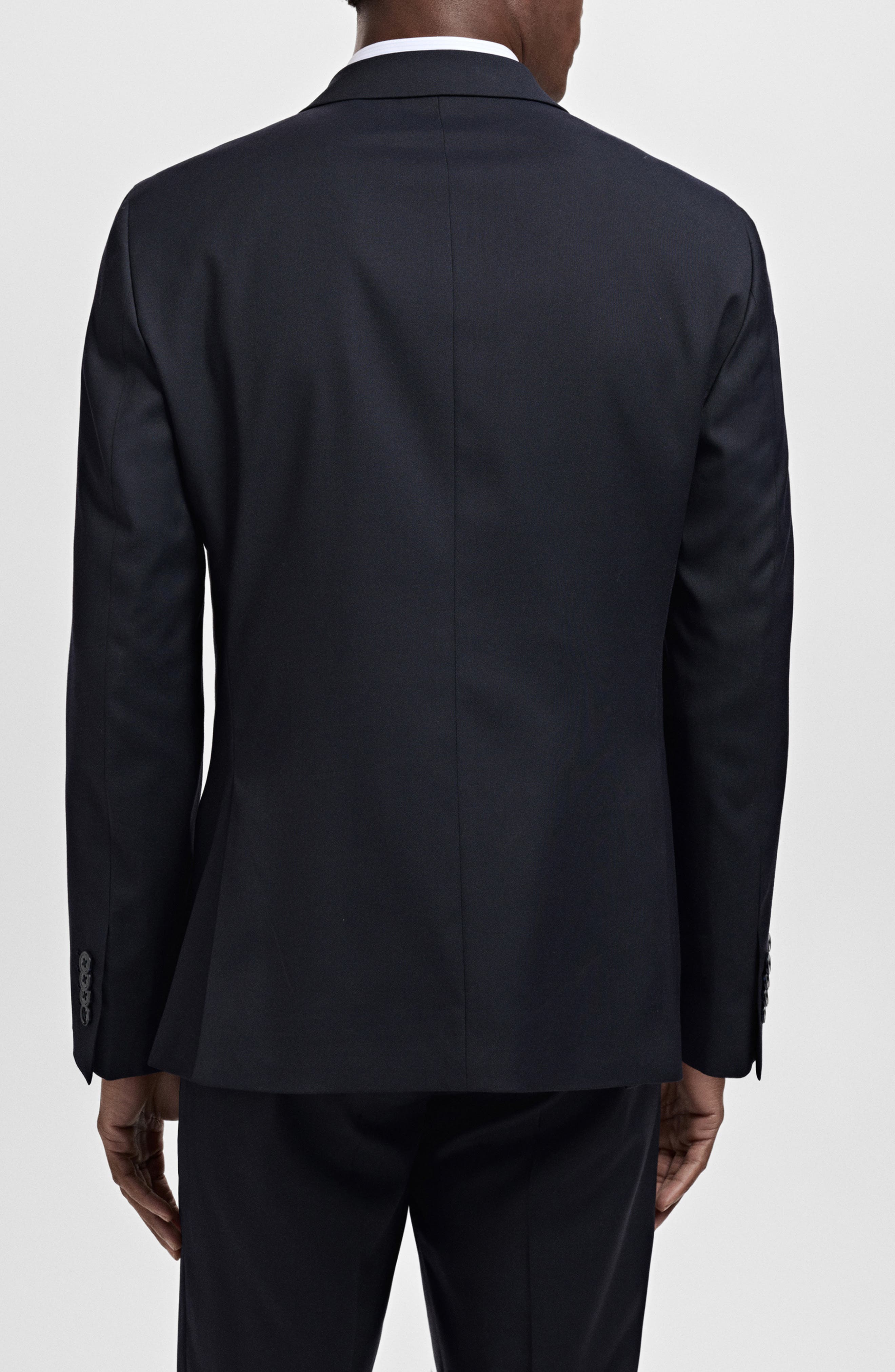 Slim Fit Suit Blazer - image 2