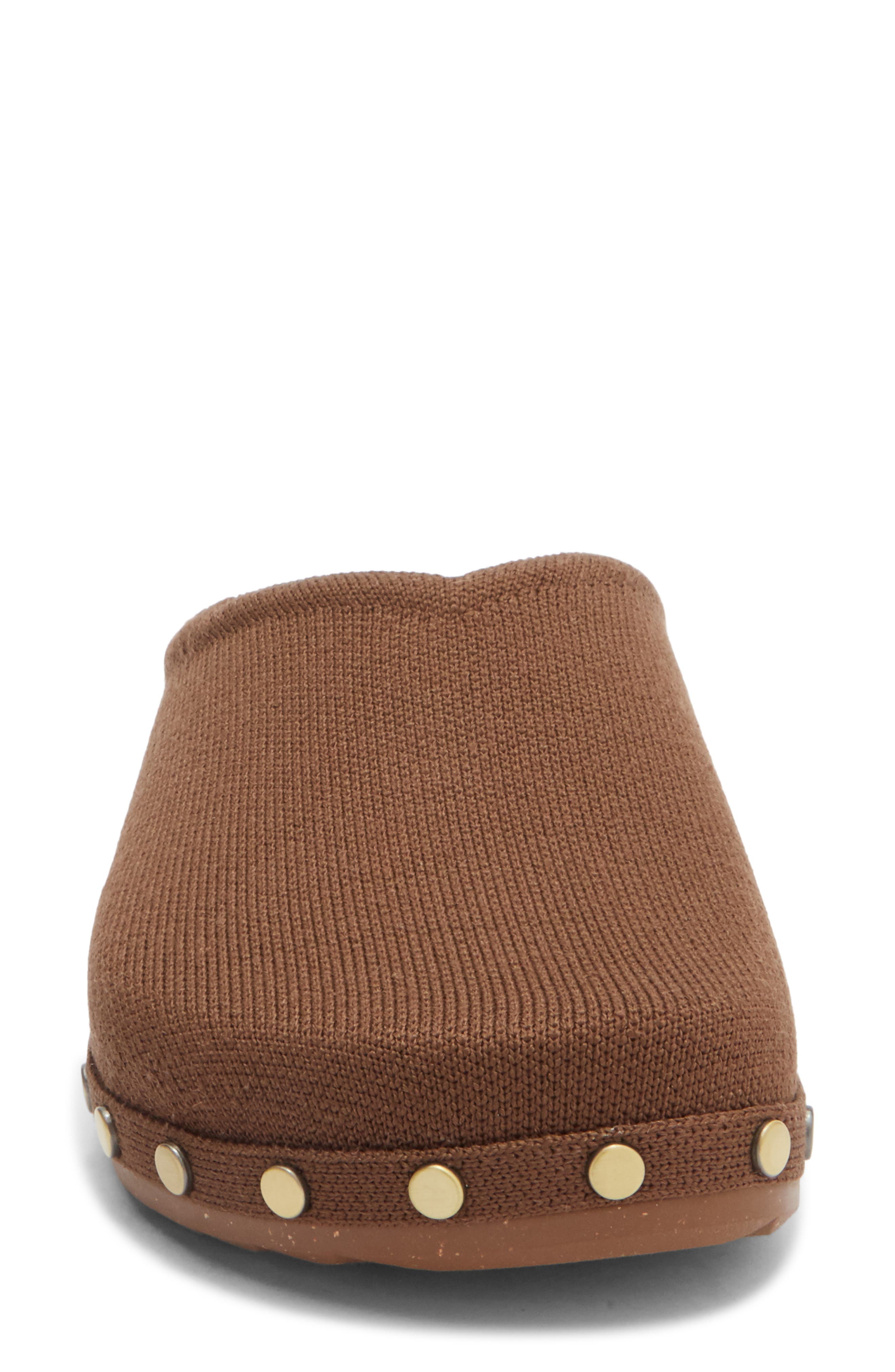 Rothy's The Casual Clog, Alternate, color, Studded Cinnamon