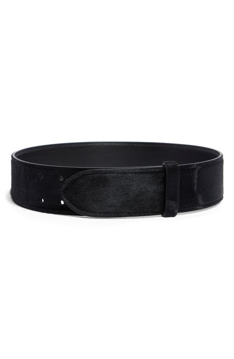 Theo Genuine Calf Hair Belt