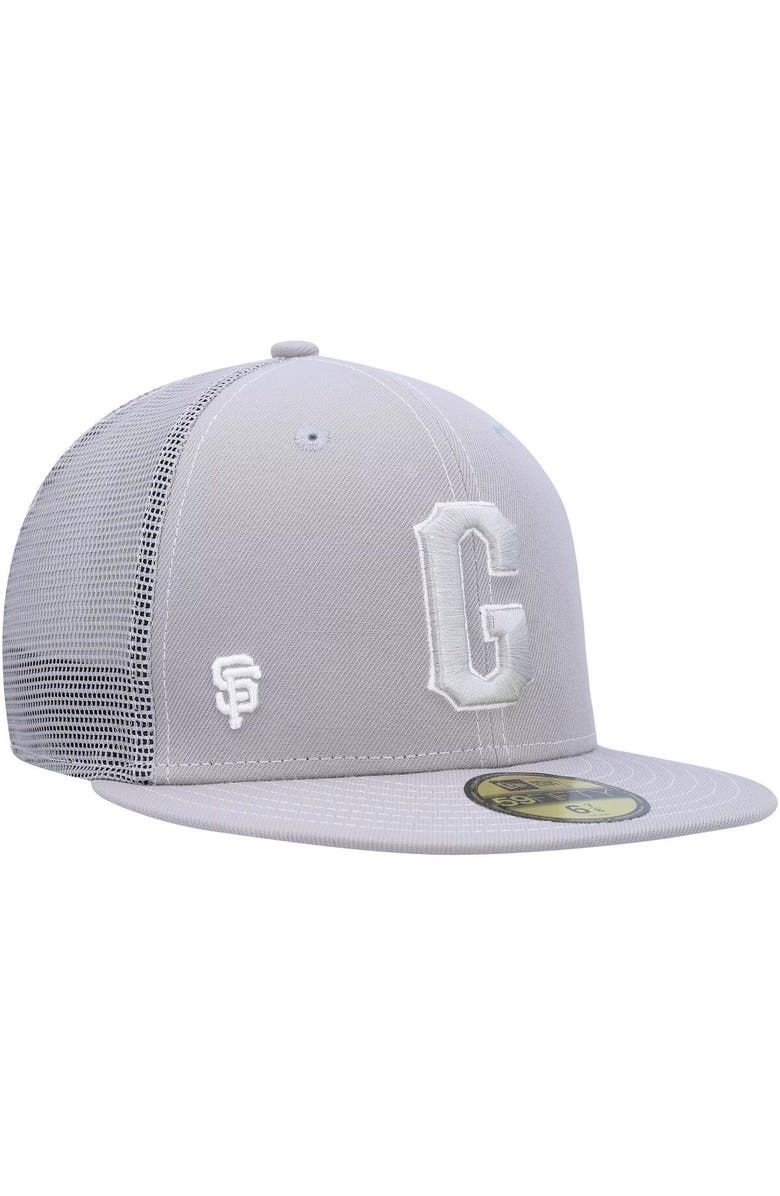 New Era Men's New Era Gray San Francisco Giants 2023 On-Field Batting Practice 59FIFTY Fitted Hat, Alternate, color, Gray