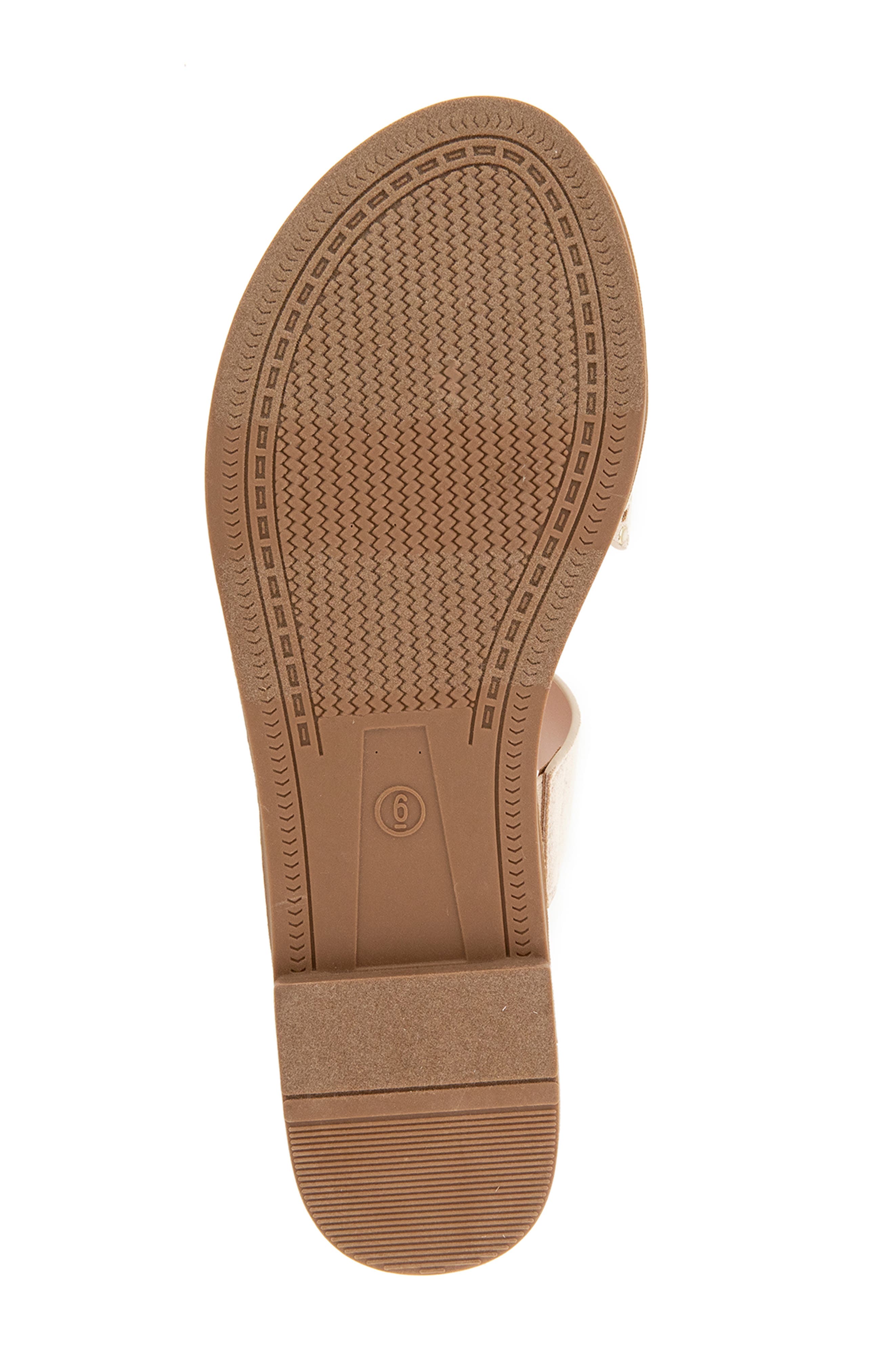 Kensie Maddox Toe Loop Sandal, Alternate, color, Off White