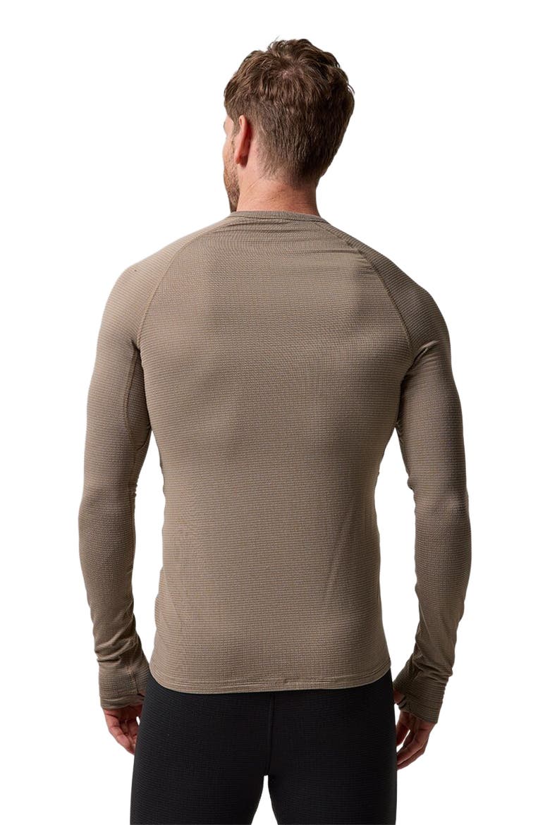 Pines Micrrid Ultra-Lt Baselayer Crew Top - Men's, Alternate, color, Fallen Rock
