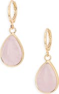 NORDSTROM RACK Semiprecious Stone Teardrop Earrings